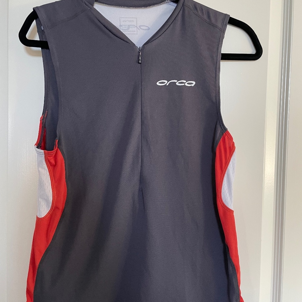 Exercise top with pockets, size M